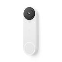 LOQED Touch Smart Lock – Stainless-Steel Edition + Google Nest Doorbell_Doorbell_Schräg