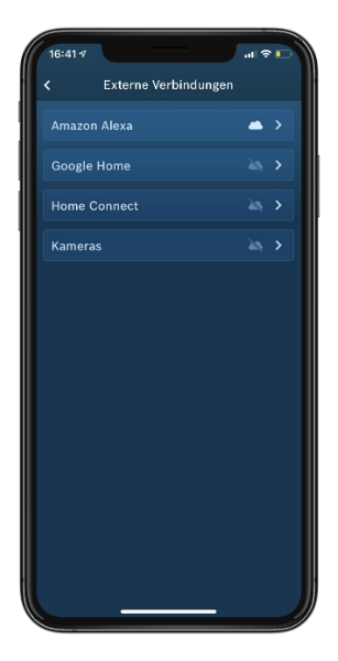 Google home 2025 bosch home connect