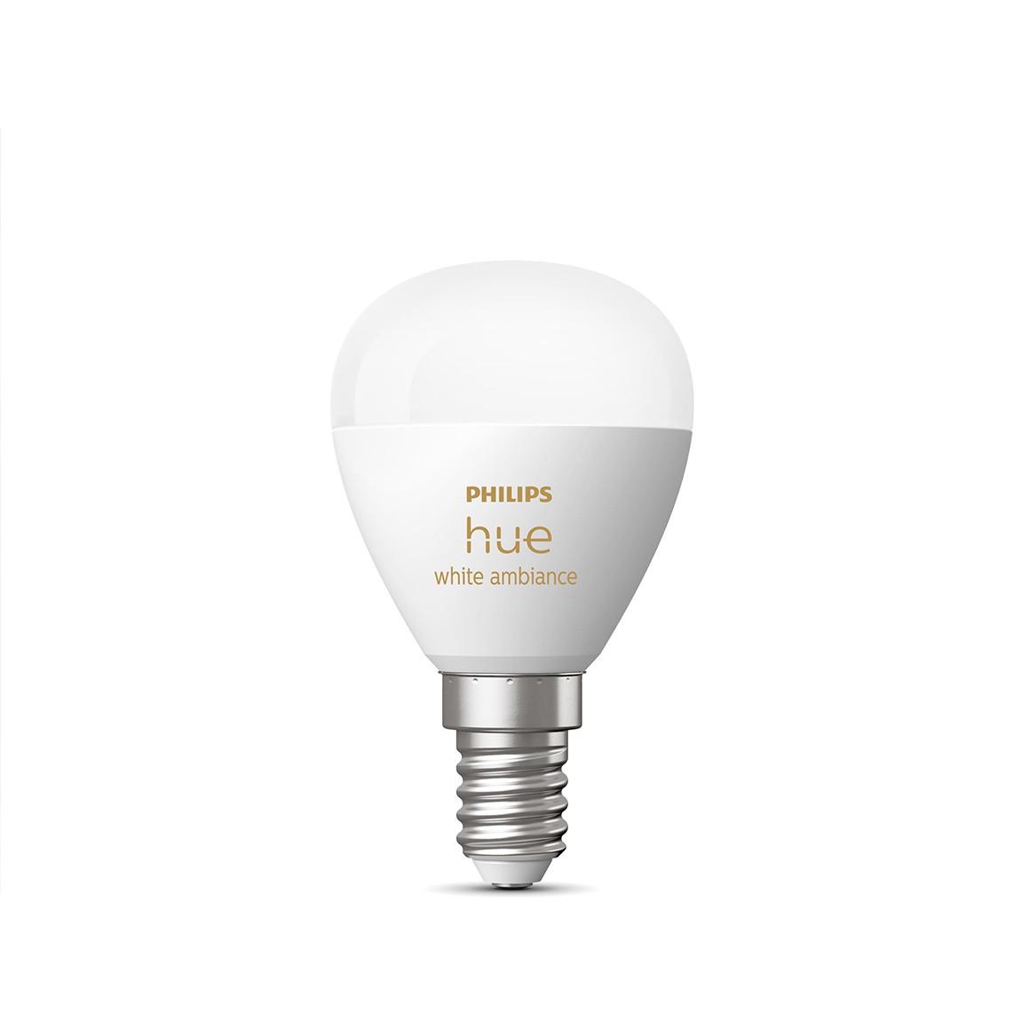 Philips Hue White & Color Ambiance Luster LED Lampe E14 - Weiß_ausgeschaltet