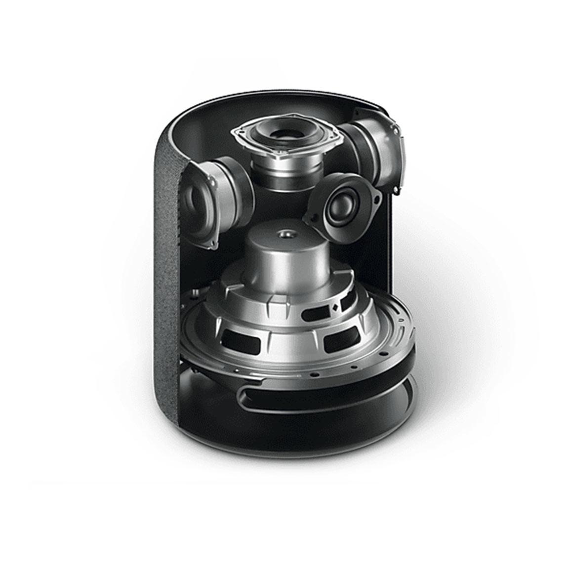 Amazon Echo Studio - High-fidelity smart Lautsprecher mit 3D-Audio und Alexa - Schwarz_innen