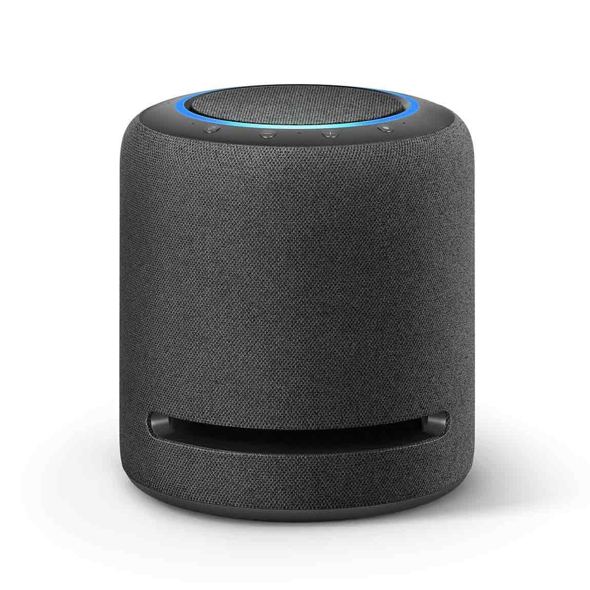 Amazon Echo Studio - High-fidelity smart Lautsprecher mit 3D-Audio und Alexa - Schwarz