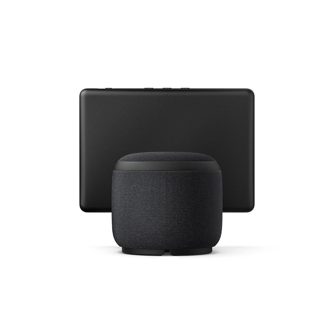 Amazon Echo Show 10 | (3rd Gen) HD smart Display mit Bewegungsfunktion und Alexa - Charcoal_hinten