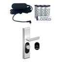 LOQED Touch Smart Lock – Stainless-Steel Edition + Power Kit