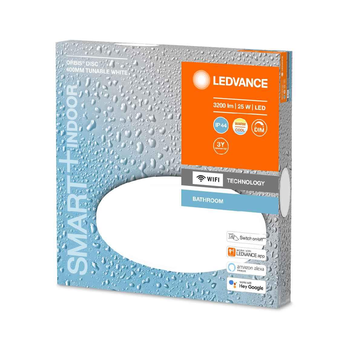Ledvance SMART+ Orbis Disc Bad-Deckenleuchte 40 cm Warm- und Kaltweiß_Verpackung