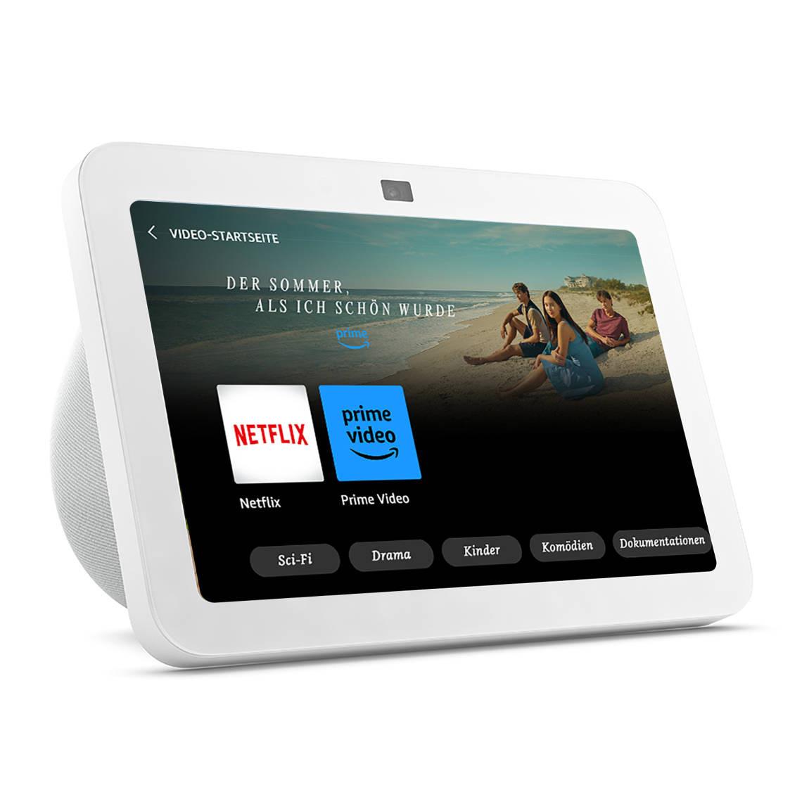 Amazon Echo Show 8 (3. Gen) HD Smart Display mit Alexa - Weiß