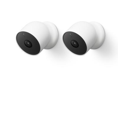 Google Nest Cam (mit Akku) 2-Pack  - Sicherheitskamera außen