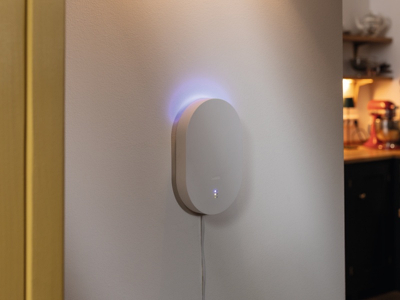 Alarmsysteme Vergleich: ABUS Smartvest Zentrale an der Wand