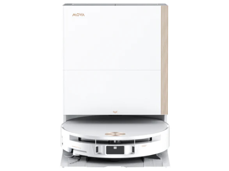 Der MOVA S70 Ultra Roller setzt auf eine Radar-Technologie, die keinen LiDar-Aufsatz benötigt. Dadurch ist die Bauhöhe des Saugroboters besonders niedrig.