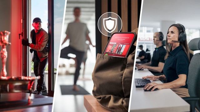 Bosch Security Plus Alarmkette im Einbruchsfall