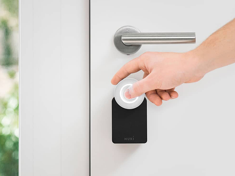 Nuki Smart Lock montiert