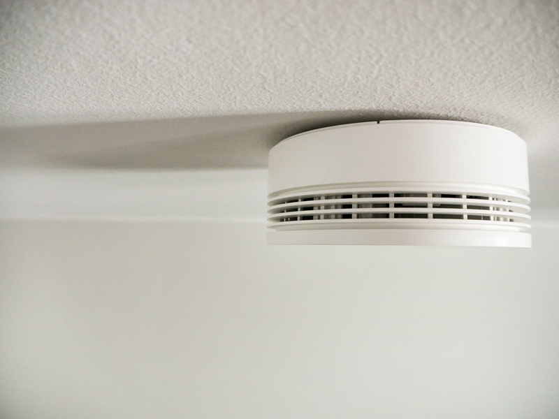 Netatmo Smarter Rauchmelder an der Decke