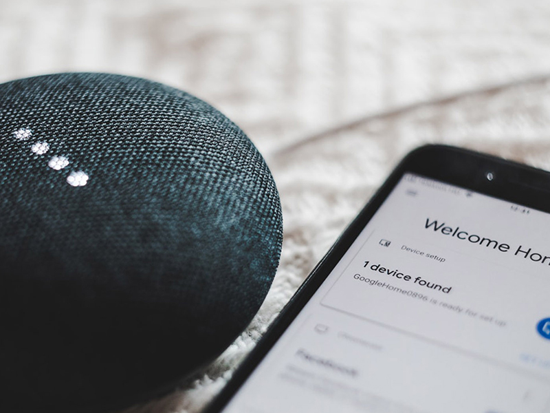 Google Home Mini + Smartphone