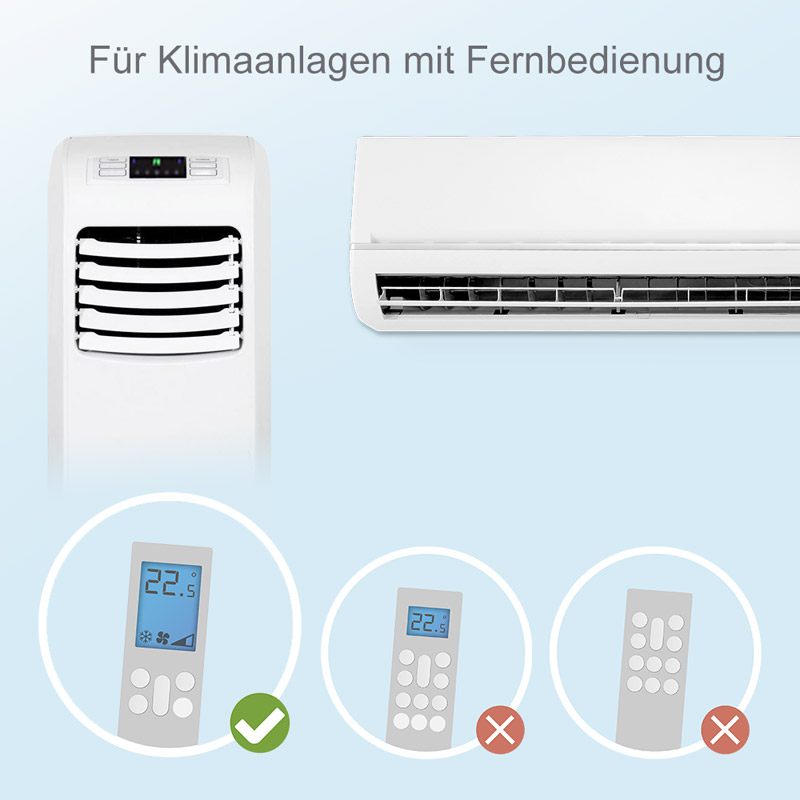 tado° Smart AC Control kompatible Fernbedienungen