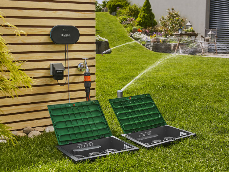 Smarte Bewässerungssysteme im Vergleich wie die GARDENA smart Irrigation Control