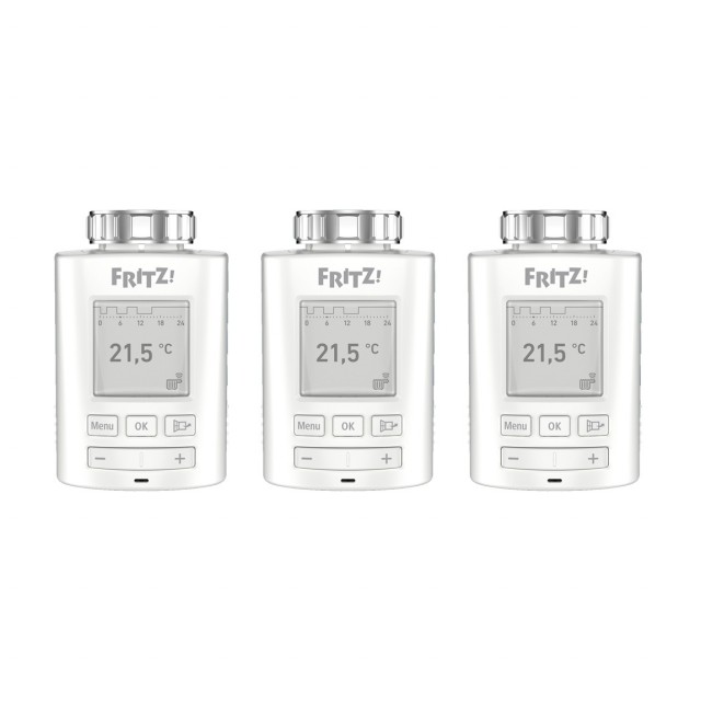 VM FRITZ!DECT 301 Dreierpack - Smarte Heizkörper-Thermostate