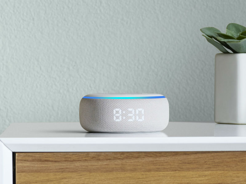Amazon Echo Dot mit LED-Display