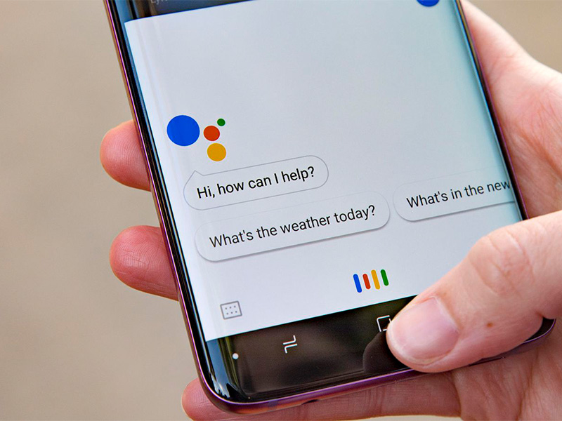 Smartphone mit Google Assistant