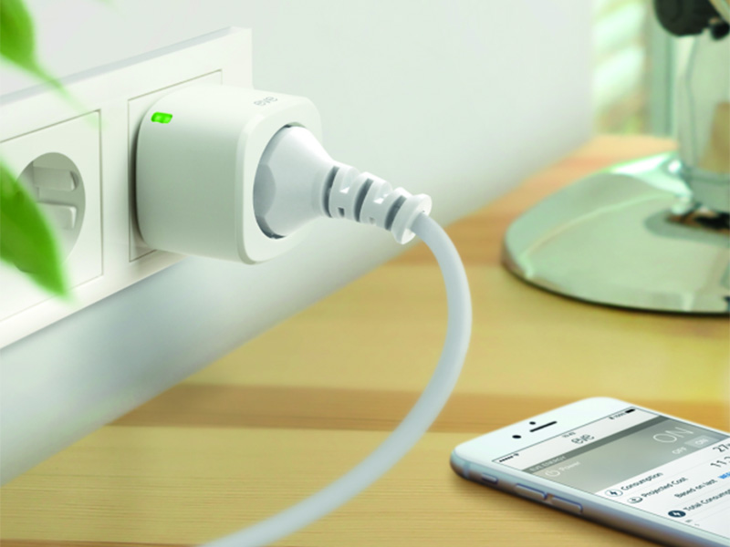 Eve Energy angeschlossen und gesteuert per Smartphone
