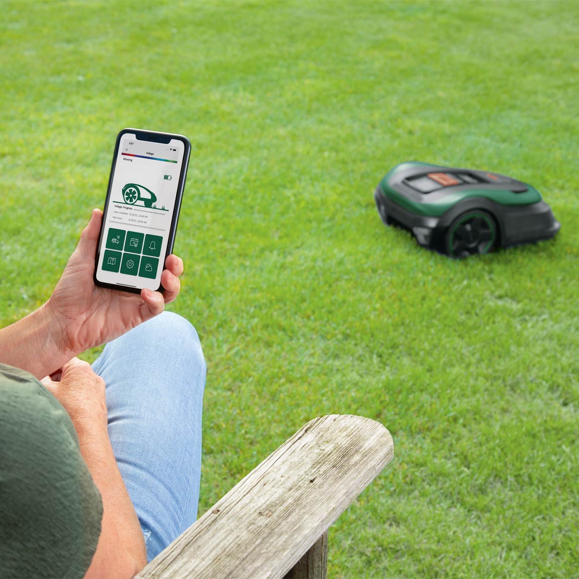 Bosch Indego S+ 500 mit App- und Sprachsteuerung