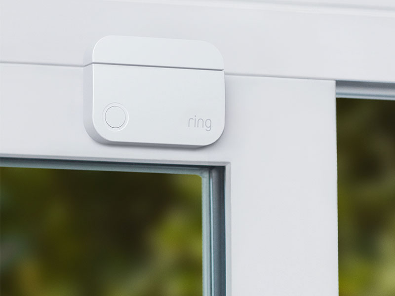 Der Ring Tür- und Fensterkontakt gliedert sich unauffällig in Deinem Zuhause ein.