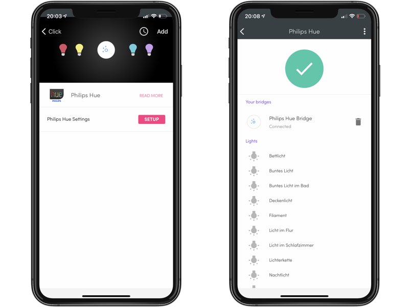 Flic 2 HomeKit Wandschalter als alternativer Lichtschalter.