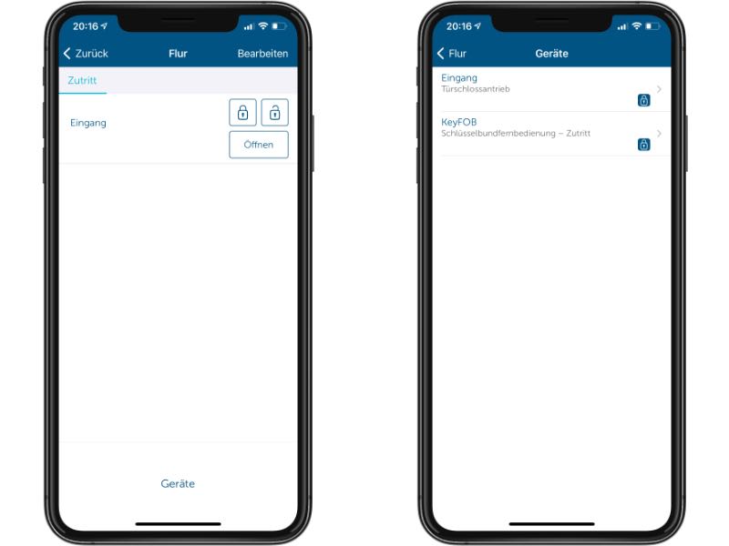 Homematic IP Elektronischer Türschlossantrieb mit App-Steuerung.