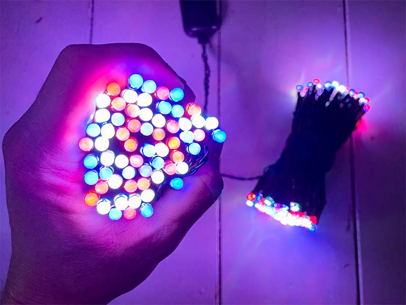 Twinkly HomeKit Weihnachtsbeleuchtung im Test