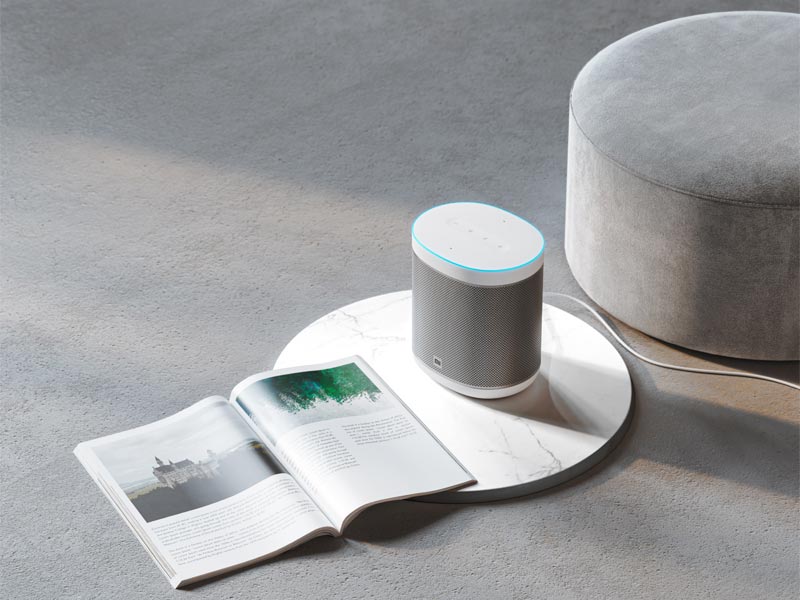 Xiaomi Smart Speaker auf dem Boden