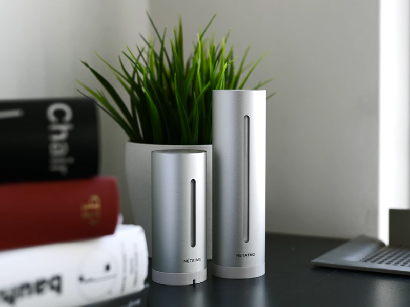 Die Wetterstation von netatmo mit Indoor- und Outdoor-Modul