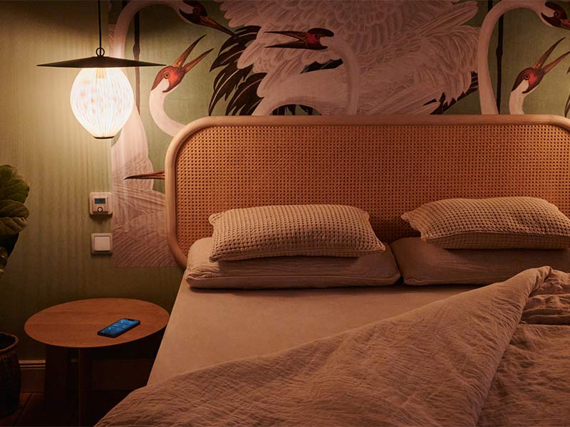 Alles bereit zum Einschlafen in deinem Smart Home