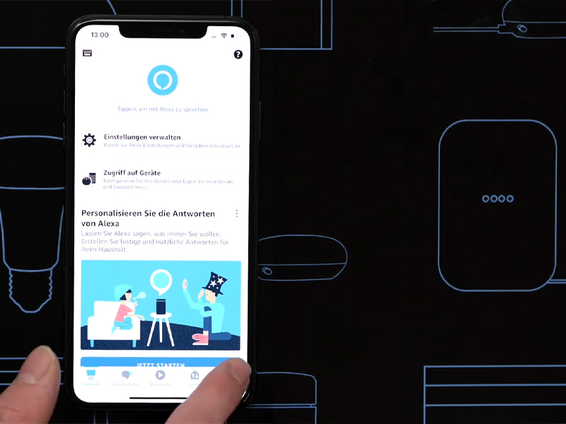Alexa mit mehreren Personen nutzen in der App