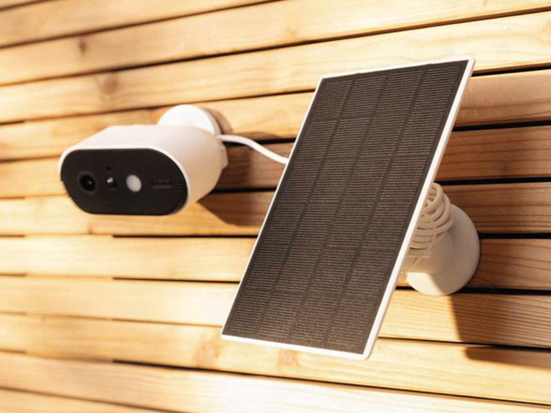 ABUS Sicherheitskamera und Solarzellen