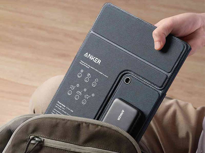 Sonnenenergie unterwegs nutzen mit anker portable Solarpanel