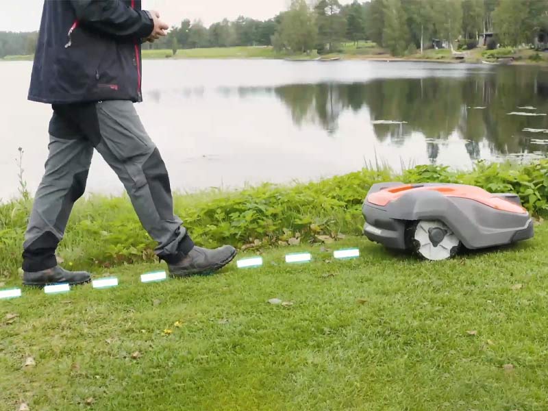 Husqvarna EPOS Grenzen einrichten
