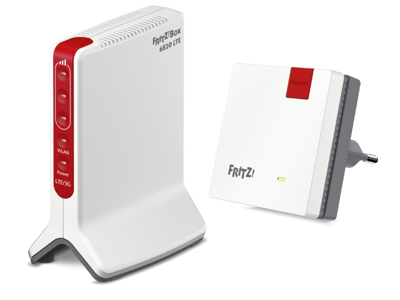 AVM Fritz!Box 6820 LTE und Repeater 600