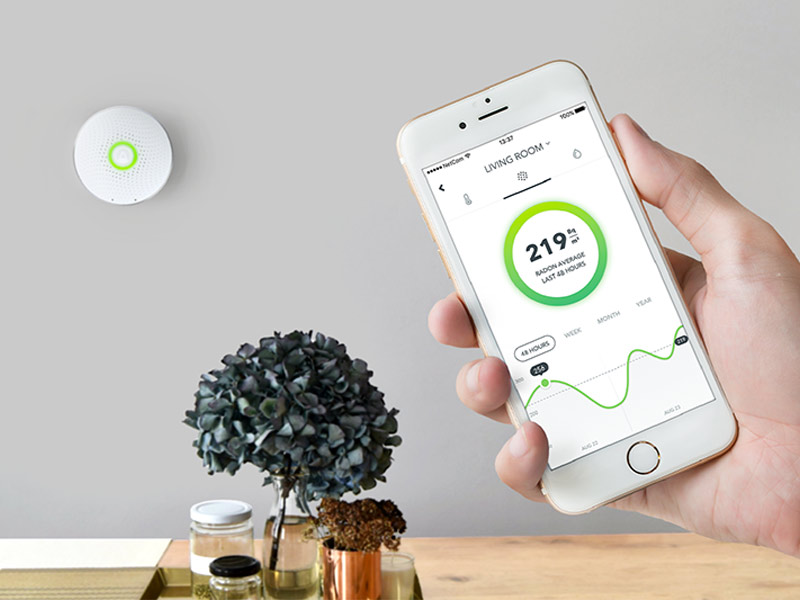 Airthings Wave Plus erkennt Auslöser von Pollenallergie