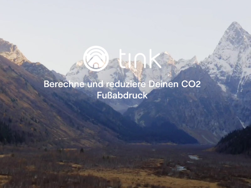 CO2 Fußabdruck Rechner nachhaltig leben mit tink