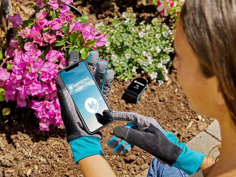Der Gardena Smart Sensor mit App