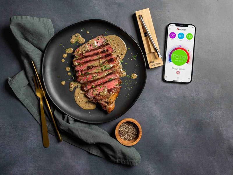 Meater Fleischthermostat macht Grillen smart und Dein Steak so durch wie Du es magst