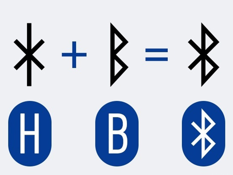 zusammensetzung des logo - was ist bluetooth