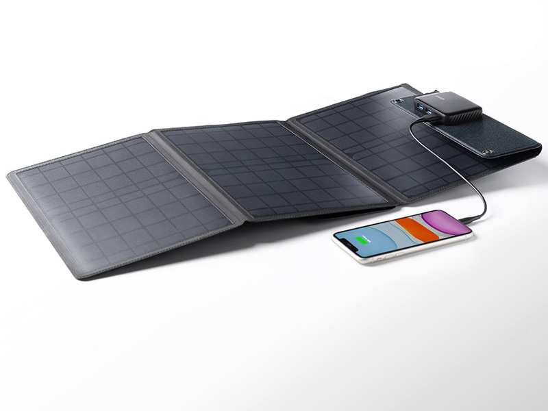 solarstation von anker als festival gadget