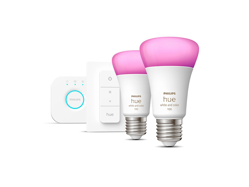 philips hue white & color ambiance mit bis zu 1100 lumen