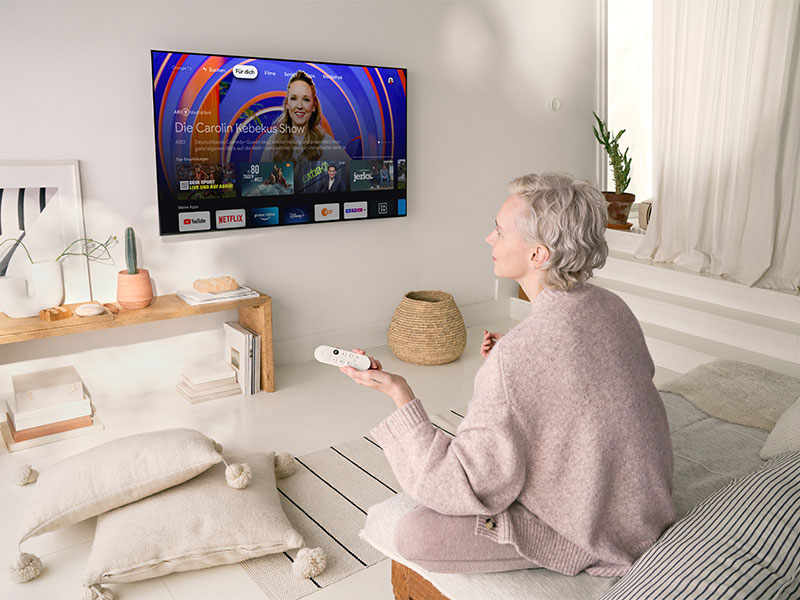 chromecast und anwendung google tv