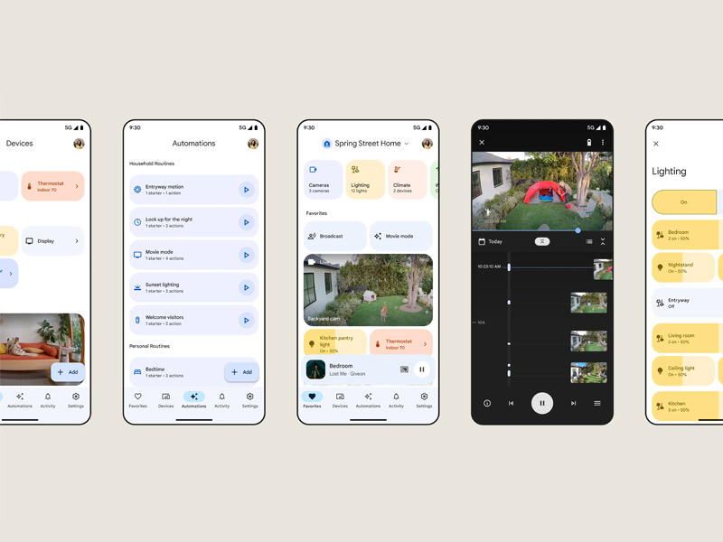das google home app update mit neuen funktionen und klarem design
