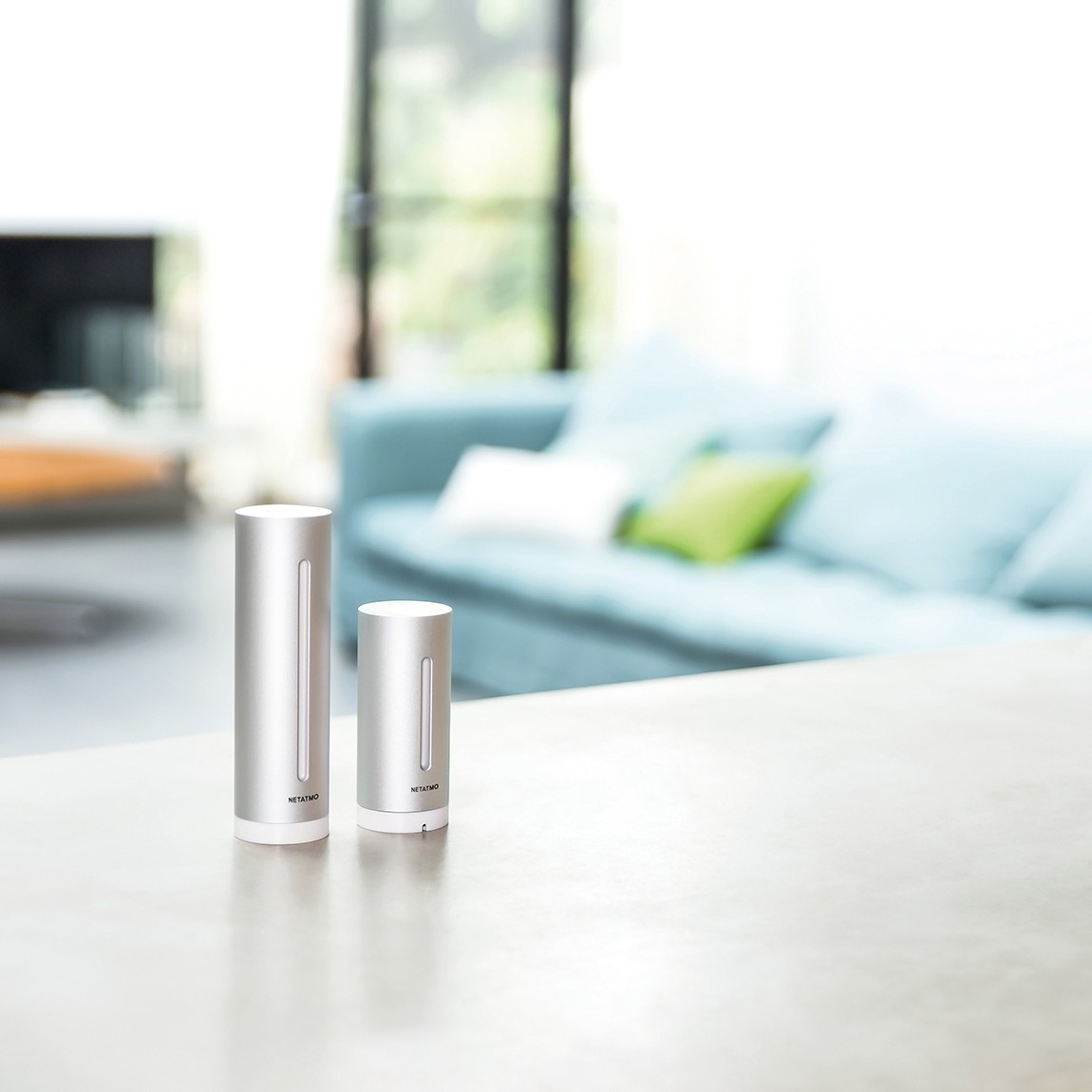 Thumbnail - Netatmo Wetterstation + Innenmodul - Silber