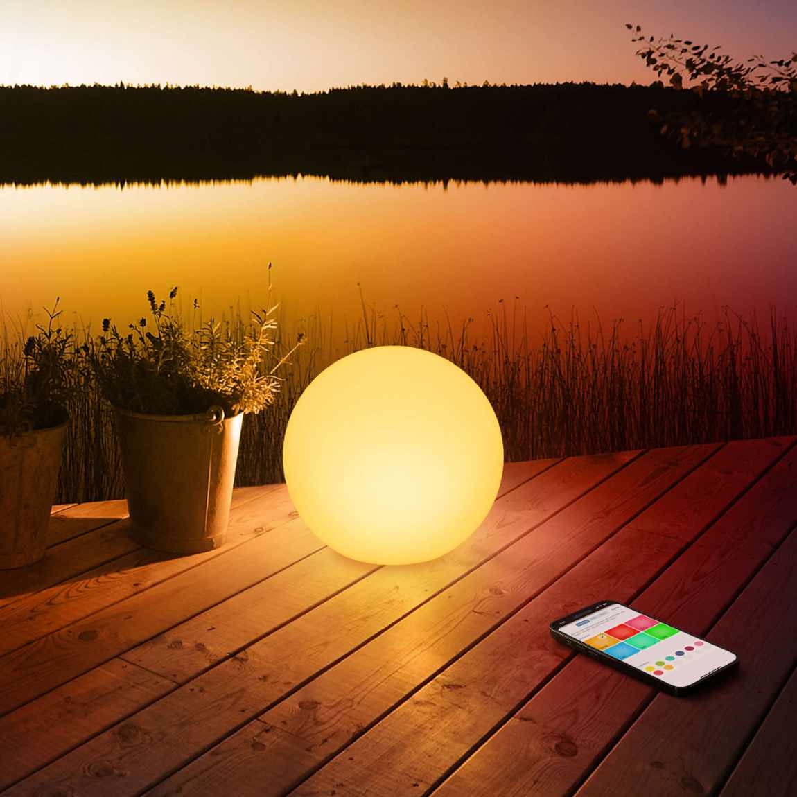 Thumbnail - Eve Flare - Tragbare Smart LED-Leuchte - Weiß