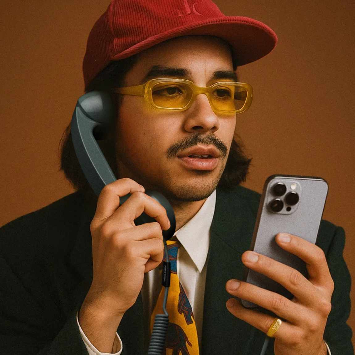 Thumbnail - Native Union POP Phone - Schwarz