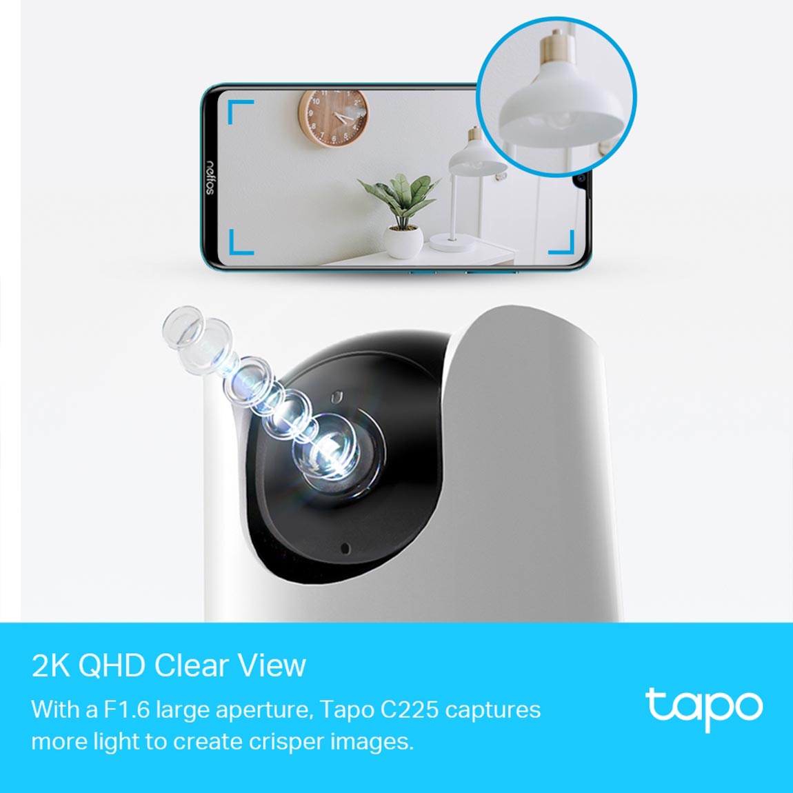 Thumbnail - TP-Link Tapo C225 - Schwenk & Neige AI Home Security Wlan Kamera 2er-Set