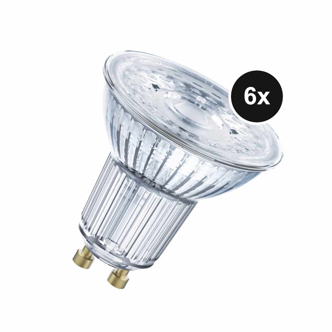 OSRAM Smart Spot Multicolour 4,9W RGBW GU10 - 6er-Set