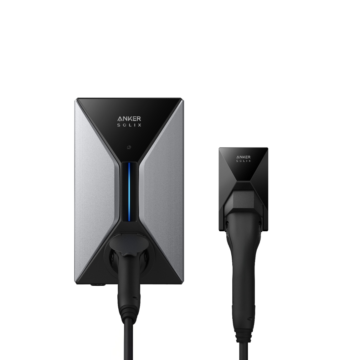 Anker SOLIX Wallbox V1 - Ladegerät für E-Autos als Steckdosen-Version - 22kW - Schwarz